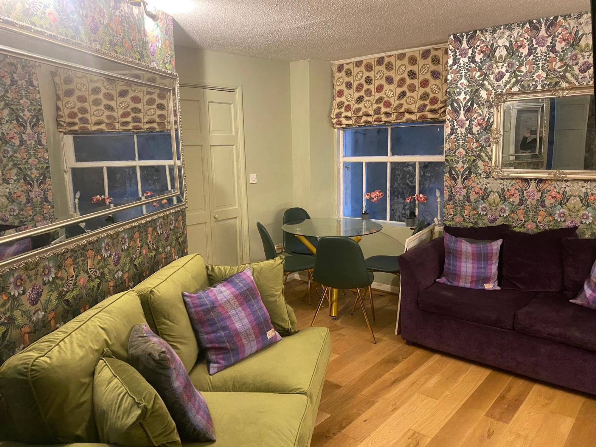 Quiet Lower Floor 2 Bed City Apartment With Private Patio Garden Bath Exterior foto
